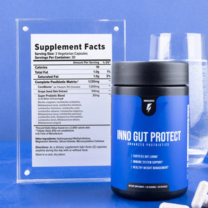 Complete Gut Health Stack 3-Month Supply + 1 Stack Free + 1 Free Inno Greens