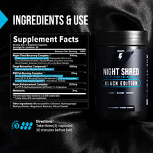 Load image into Gallery viewer, Night Shred Black Melatonin Free