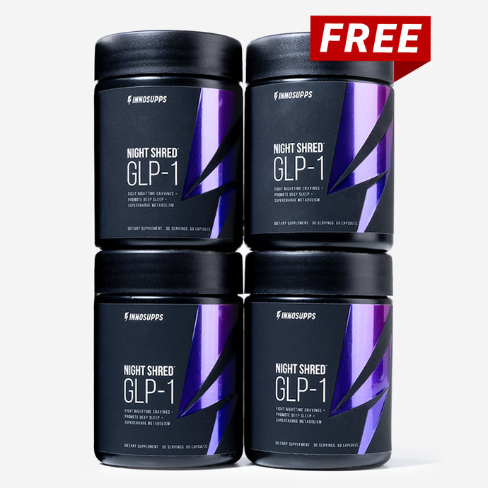 3 Bottles of Night Shred™ GLP-1 + 1 FREE