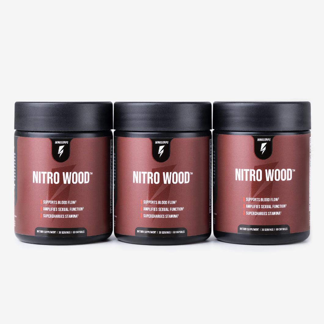 3 Bottles of Nitro Wood