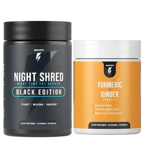 Night Shred Black & Turmeric + Ginger Root Complex